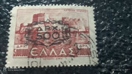 YUNANİSTAN--1930-50--     500/5000000DR    .          USED - Revenue Stamps