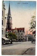 Allemagne -- LOEBAU --1916-- Nikolaikirche .....colorisée...cachet - Loebau