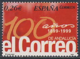 Spain Espana 2003 Mi 3889 YT 3603 SG 4000 ** Cent.in 1999  El Correo De Andalucia - Daily Newspaper  Tageszeitung - Otros & Sin Clasificación