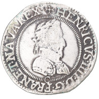 Monnaie, France, Henri IV, I/2 Franc, Buste Lauré à Droite, 1595, Saint Lô - 1589-1610 Hendrik IV