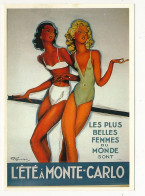 CPM - L'Eté à Monte-Carlo - Les Plus Belles Femmes Du Monde - Affiche De Domergue - Ed. Nugeron - Monte-Carlo