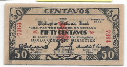 PHILIPPINES ILOILO , Petits Billets De La 4ème émission  #338  , 50 Centavos NEUFS - Philippines