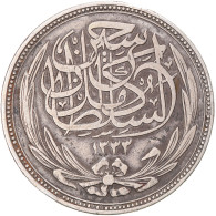 Monnaie, Égypte, Hussein Kamil, 20 Piastres, 1917/AH1335, TTB+, Argent, KM:321 - Egypt