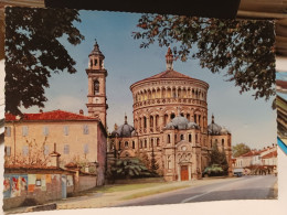 Cartolina Crema Provincia Cremona Porta Serio ,Santuario Di S.Maria Della Croce 1961 - Cremona