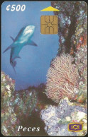 COLNECT : CR-C-46  500 Tiburon De Punta Blanca (1St Edition) ( Batch: 06715199 BLACK) USED - Costa Rica