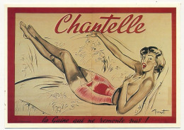 CPM - Chantelle, La Gaine Qui Ne Remonte Pas !  - Affiche De Raymond Brenot 1956 - Ed. Nugeron - Advertising