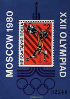 82010 MNH BULGARIA 1980 22 JUEGOS OLIMPICOS VERANO MOSCU 1980 - Gewichtheben