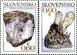 305669 MNH ESLOVAQUIA 2013 MINERALES - Minéraux