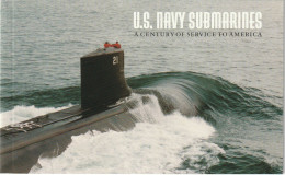 THEMATIC SUBMARINES - BOOKLET - UNITED STATES - Sous-marins