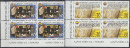 Turkey, Turkei - 2007 - 100th Anniversary Of Fenerbahçe Sports Clup - Block Of 4 Set ** MNH - Unused Stamps