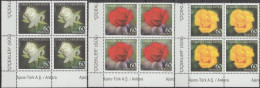 Turkey, Turkei - 2007 - Flowers (Rose) - Block Of 4 Set ** MNH - Neufs