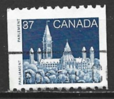 Canada 1988. Scott #1194 (U) Parliament, Library  *Complete Issue* - Markenrollen