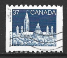 Canada 1988. Scott #1194 (U) Parliament, Library  *Complete Issue* - Coil Stamps