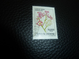 Républica Argentina - Lapacho Negro (Tabebuia Ipe) - 10.000 - Pesos - Yt 1293 - Multicolore - Oblitéré - Année 1982 - - Gebruikt