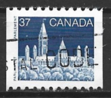 Canada 1988. Scott #1194 (U) Parliament, Library  *Complete Issue* - Coil Stamps