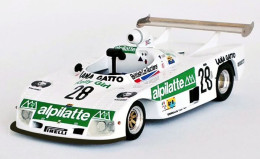 Osella PA8 - Lella Lombardi/M. Thatcher/V. Brambilla - 24h Le Mans 1980 #28 - Troféu - Trofeu