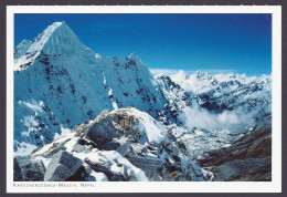 Nepal - Kanchenjunga Massif, Mountain Range, Mount, Peak - Postcard, Postkarte-kalender - Népal