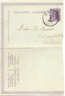 Carte Lettre - Van Stekene Naar Sint Niklaas, Saint Nicolas - Cachet Stempel St Nicolas 1920 - Omslagbrieven