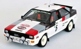 Audi Quattro - Michel Mouton/Fabrizia Pons - Rallye Monte-Carlo 1982 #5 - Troféu - Trofeu