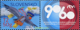 360555 MNH ESLOVAQUIA 2016 SELLO CON CUPON PERSONALIZADO - Ungebraucht