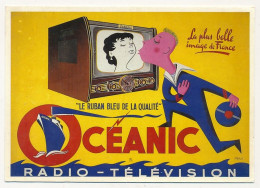 CPM - Océanic Radio-télévision "La Plus Belle Image De France" - Affiche De Michel Robert 1959 - Editions F. Nugeron - Advertising