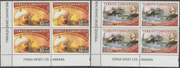 Turkey, Turkei - 2008 - 470th Anniversary Of Preveze Naval War And Naval Forces Day - Block Of 4 Set ** MNH - Ongebruikt