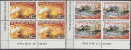 Turkey, Turkei - 2008 - 470th Anniversary Of Preveze Naval War And Naval Forces Day - Block Of 4 Set ** MNH - Nuevos