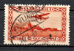 Col33 Colonie Sarre PA N° 3 Oblitéré Cote : 6,00€ - Posta Aerea