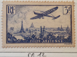 TIMBRE France POSTE Aérienne N° 12 Neuf Avec Charnière - 1936 - Yvert & Tellier 2003 Coté Minimum 30 € - 1927-1959 Neufs