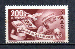 Col33 Colonie Sarre PA N° 13 Neuf X MH Cote : 150,00€ - Airmail