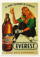 CPM - Everest, Bière Bock Supérieure - Reproduction D'Affiche De René Ravo 1958 - Editions F. Nugeron - Advertising