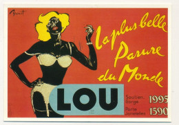 CPM - Soutien Gorge LOU - Reproduction D'Affiche De Brenot 1957 - Editions F. Nugeron - Publicité