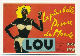 CPM - Soutien Gorge LOU - Reproduction D'Affiche De Brenot 1957 - Editions F. Nugeron - Pubblicitari