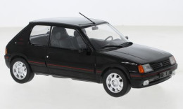 Peugeot 205 GTI - 1988 - Black - WhiteBox (1:24) - Otros & Sin Clasificación