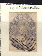 Australie - Tasmanie (1857-60)  - 6 P. Victoria -   Oblitere - Used Stamps