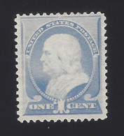 US #212 1888 Ultramarine Perf 12 Mint NG VF SCV $30 - Unused Stamps