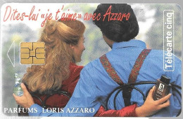 CARTE-PRIVEE-5U-SO3-Gn207-12/95-AZZARO-DN-JG-V°DN°Série A 5C117892-Utilisé TBE - 5 Unità