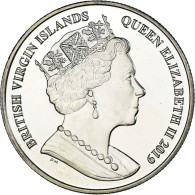 Monnaie, Îles Vierges Britanniques, Dollar, 2019, Pobjoy Mint, Poisson - Isole Vergini Britanniche
