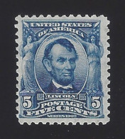 US #304 1902-03 Blue Wmk 191 Perf 12 Mint NG F-VF SCV $60 - Unused Stamps
