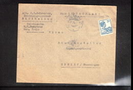 Netherlands Indies 1925 Interesting Letter To Germany - Indes Néerlandaises