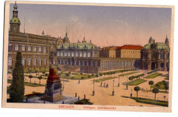 Allemagne -- DRESDEN-- Zwinger , Innennansicht ...colorisée - Dresden