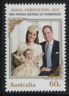 Australia 2014 MNH Sc 4022 60c Christening Of Prince George - Mint Stamps