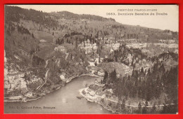 MON-29 Derniers Bassins Du Doubs. Frontière Franco-Suisse.  Gaillard-Prêtre , Circ. Sous Enveloppe Avec Cachet Militaire - Autres & Non Classés