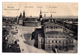 Allemagne -- DRESDEN--1910-- Blick V. Fernheizwerk.....timbre...cachet - Dresden