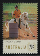 Australia 2014 MNH Sc 4135 70c Horse And Rider Pony Club - Mint Stamps