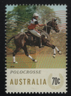 Australia 2014 MNH Sc 4136 70c Horse And Rider Polocrosse - Mint Stamps