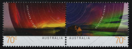 Australia 2014 MNH Sc 4162a 70c Southern Lights Pair - Mint Stamps