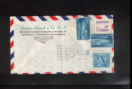 Cuba Interesting Airmail Letter To Germany - Storia Postale