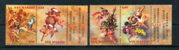 2004 SAN MARINO SET MNH ** Natale, Christmas, Christmas Tree - Neufs