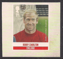 GB 2013 QE2 1st Football Heroes Bobby Charlton S/A Ex DY7 Umm SG 3489 ( J678 ) - Unused Stamps